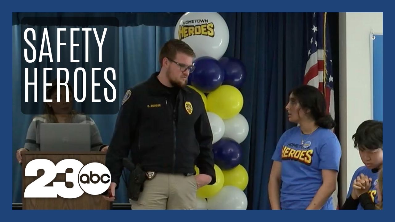 Team Hometown Heroes Saves The Day For Safety At Highland Elementary School Team hometown heroes saves the day for safety at highland elementary school