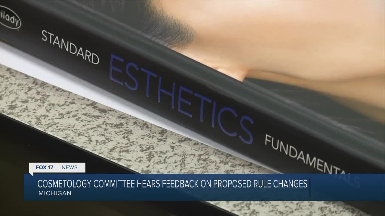 Board of Cosmetology discusses public comments on new LARA rules