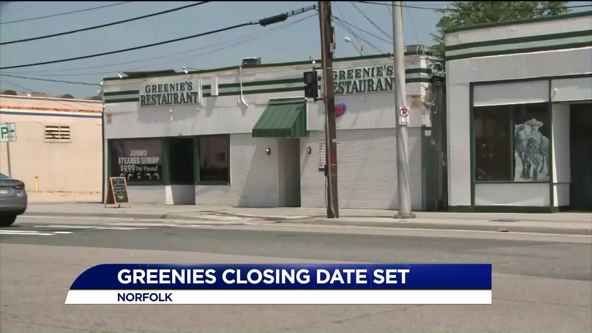 Norfolk’s Greenies Beach Bar & Grille closing September 5