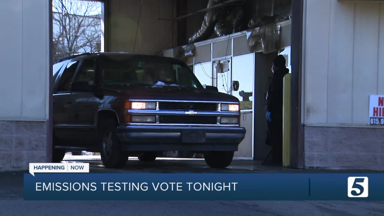 Metro Council votes to end Nashville emissions testing