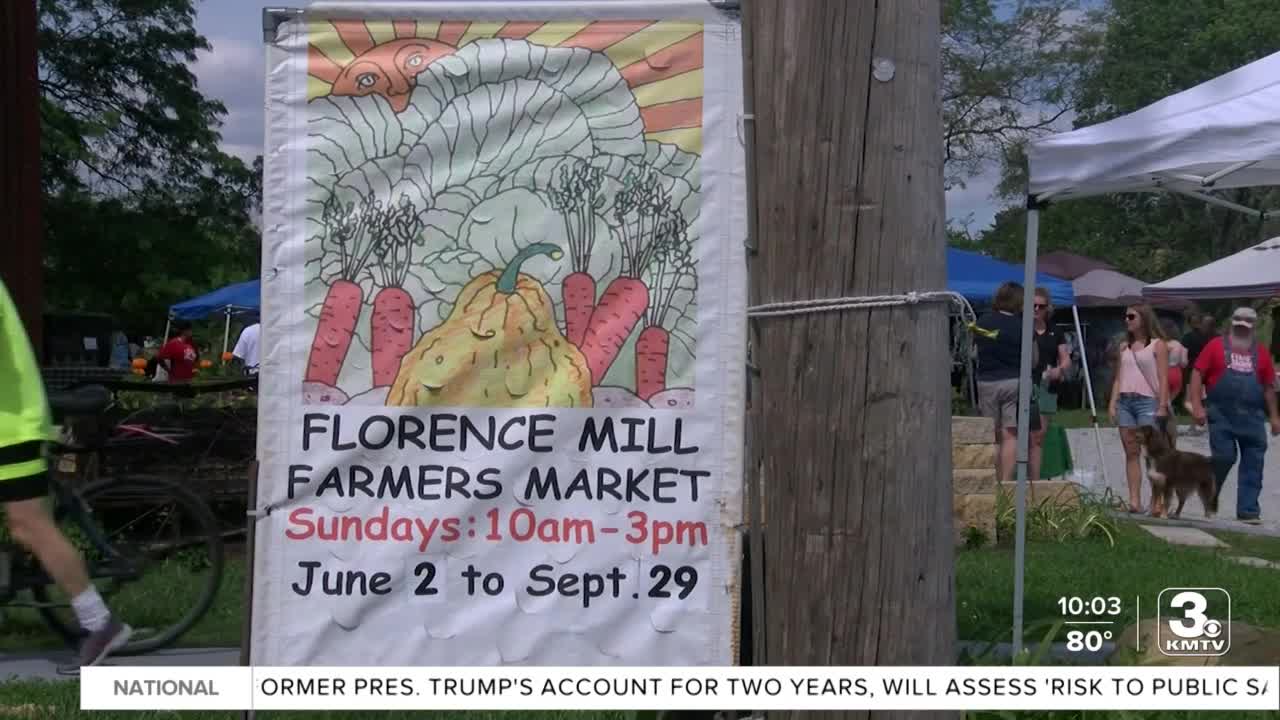 Florence Mill farmers market opens back up following pandemic