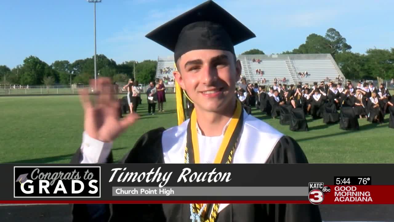 Top graduates from Acadiana for the week of June 21, 2021