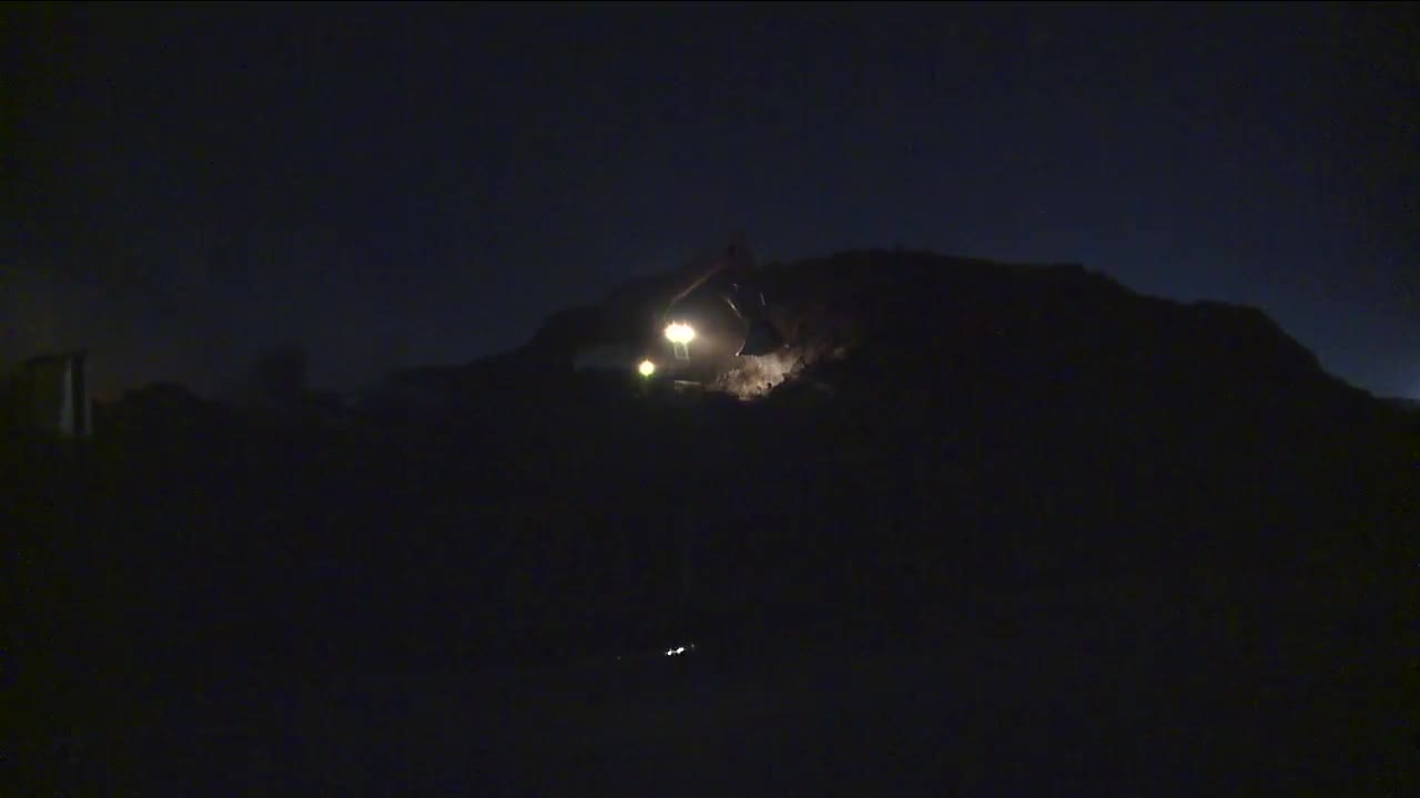 Watch over mulch pile fire enters fifth day