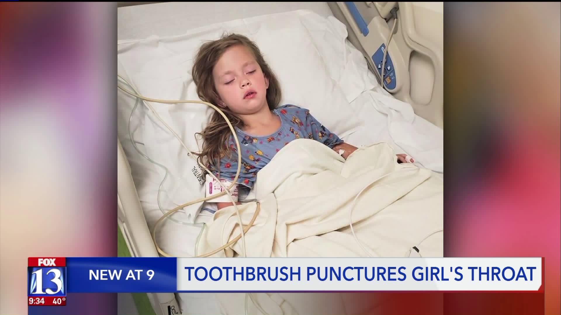 Toothbrush punctures 5yearold Utah girl’s throat after she falls while brushing her teeth