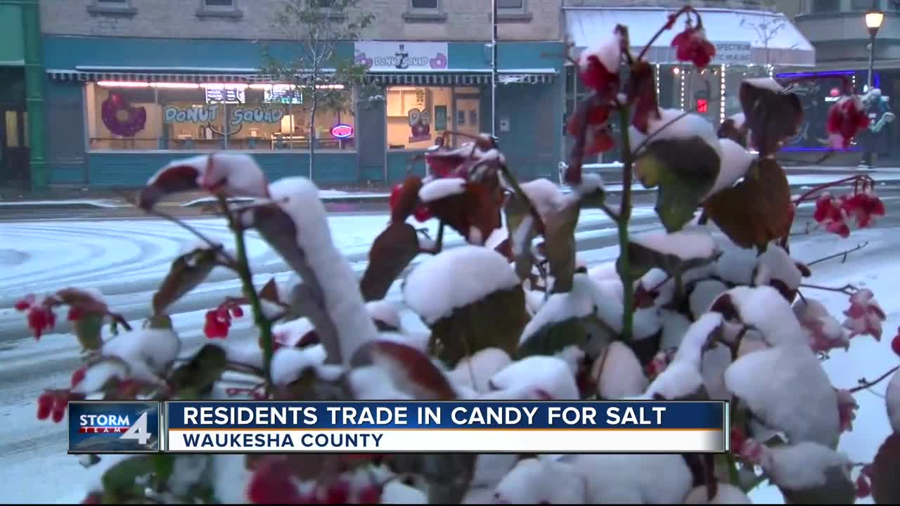 Nature plays a Halloween trick with recordbreaking snowfall in