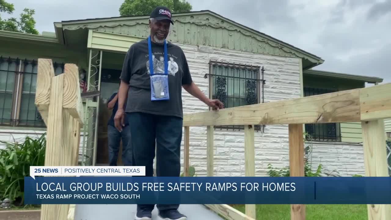 Positively Central Texas: Texas Ramp Project builds ramp for Waco man - Vimarsana News