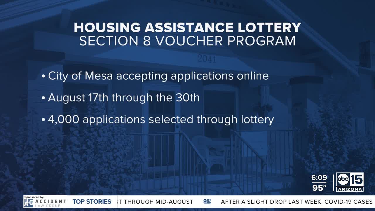 Mesa Section 8 waitlist preapplications to open August 17