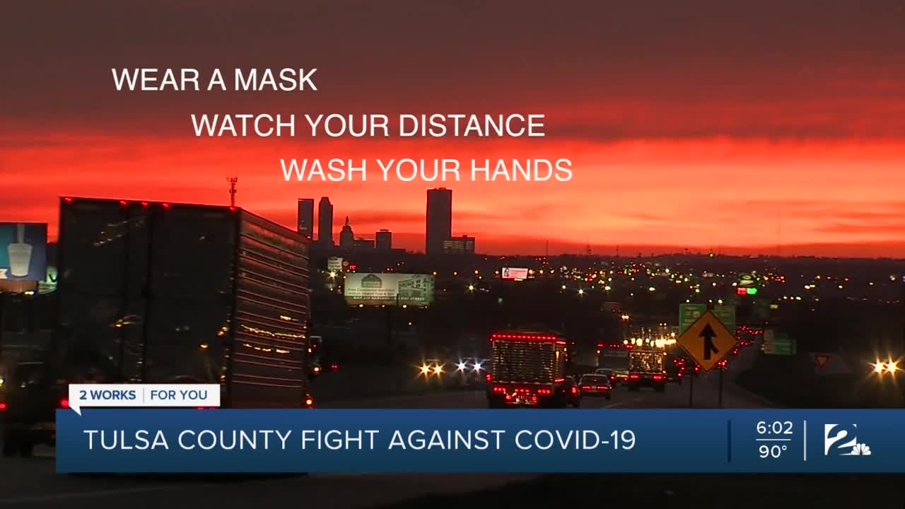 COVID19 cases decrease in Tulsa County in past two weeks