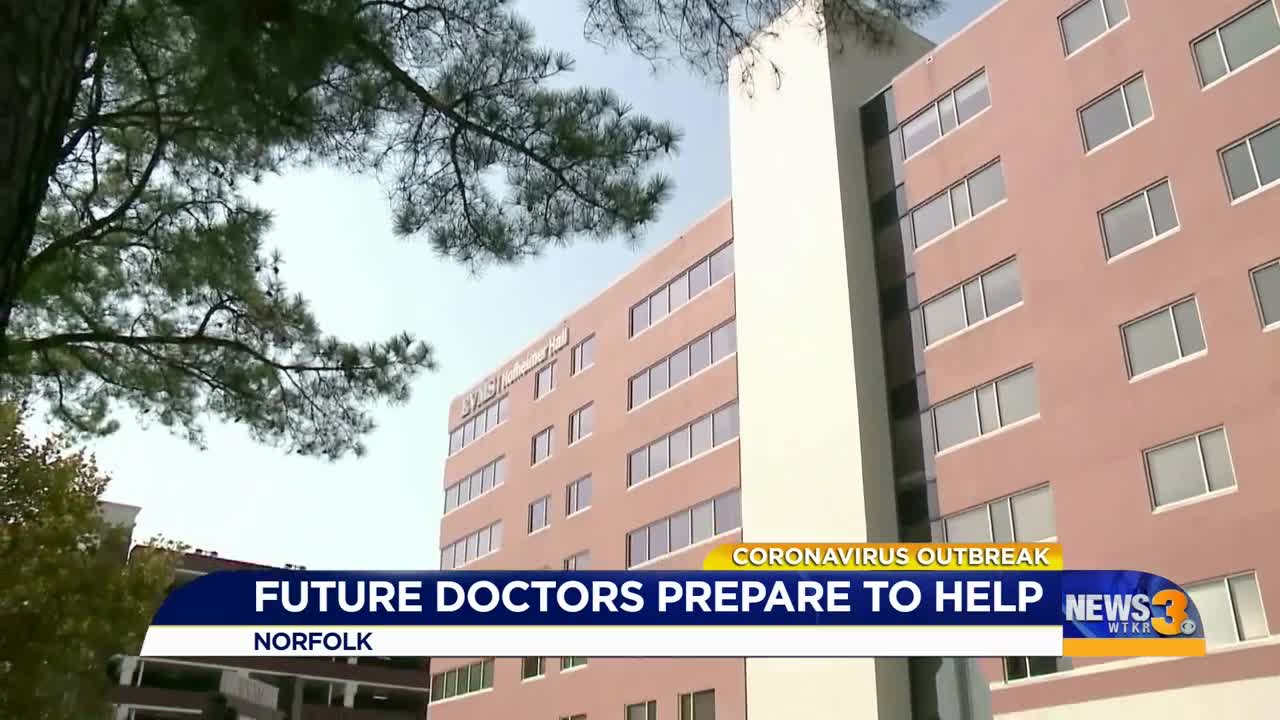 EVMS student shares what it’s like becoming a doctor in a coronavirus world