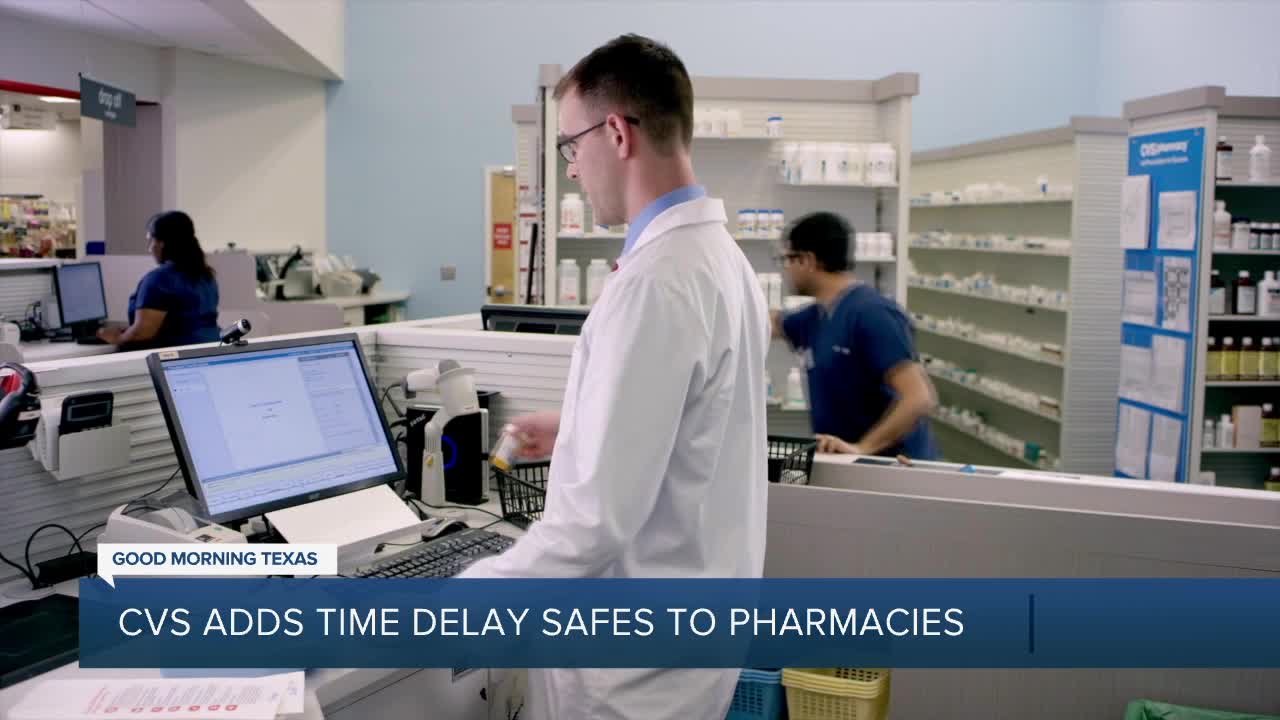 CVS adds time delay safes to pharmacies to secure most sought after  prescription drugs