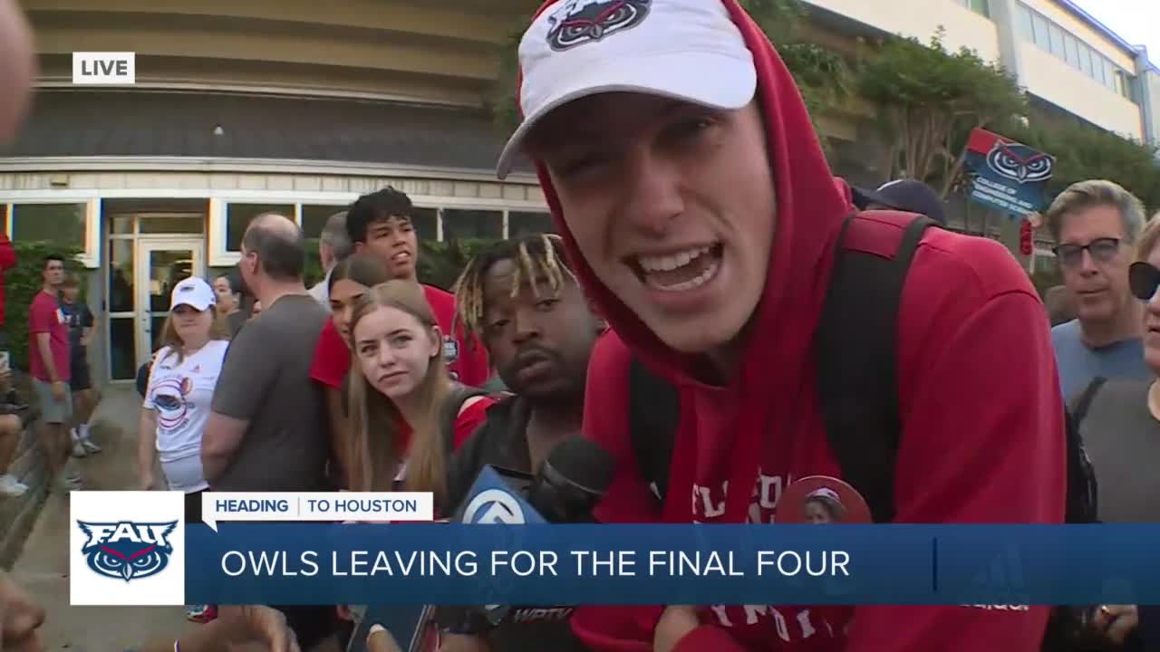 Owls head to Houston for Final Four