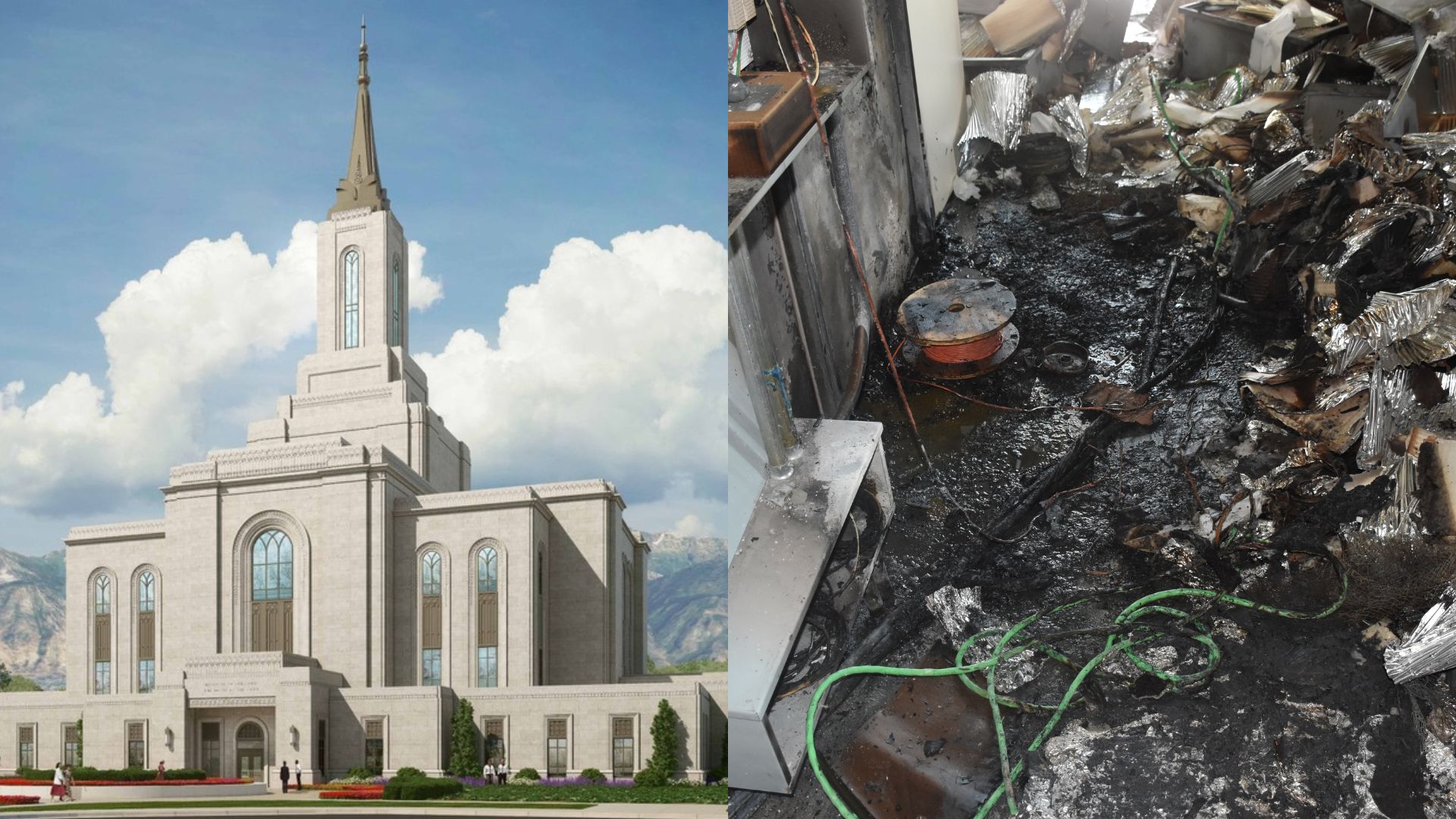 Reward offered for information leading to arrest in arson case at Orem Temple - Vimarsana News