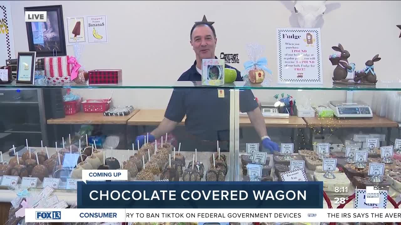 The Chocolate Covered Wagon at Gardner Village