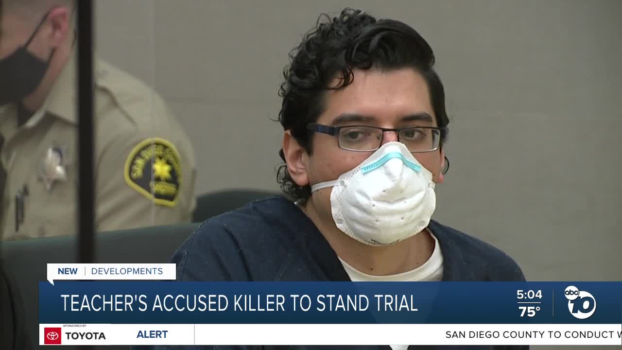 Man accused of killing local teacher to stand trial