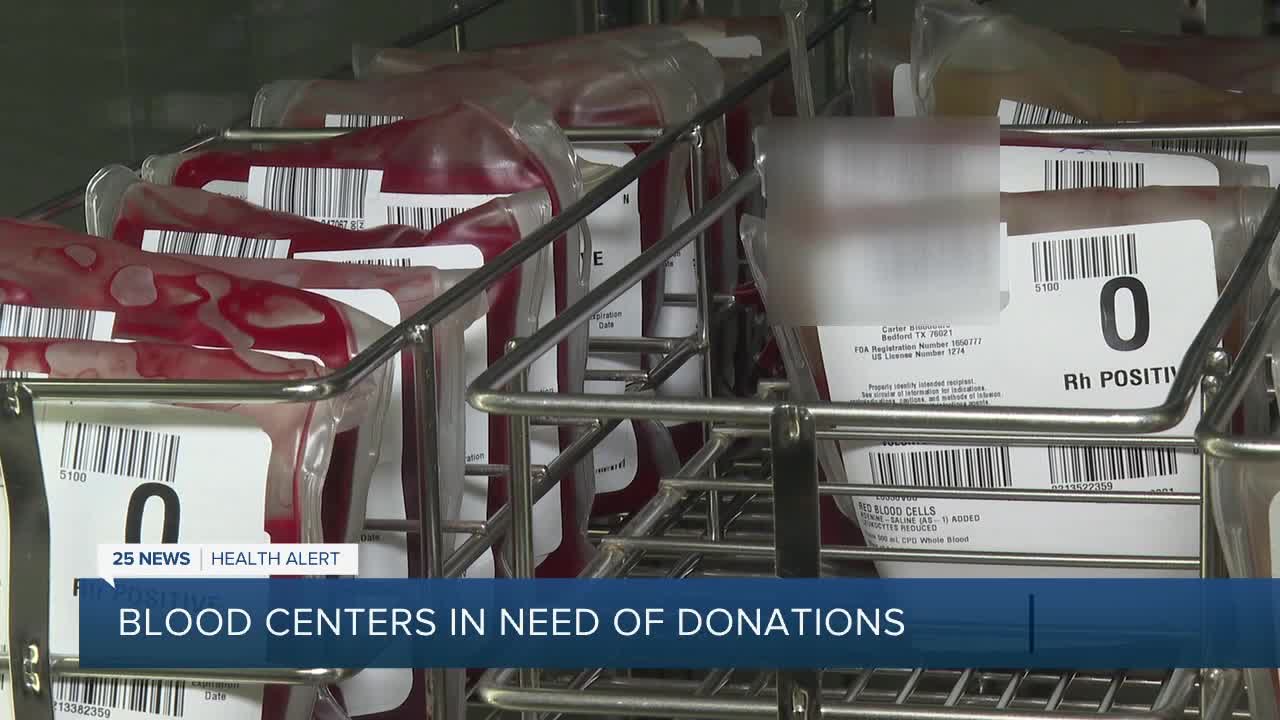 Blood banks in critical need of blood donors