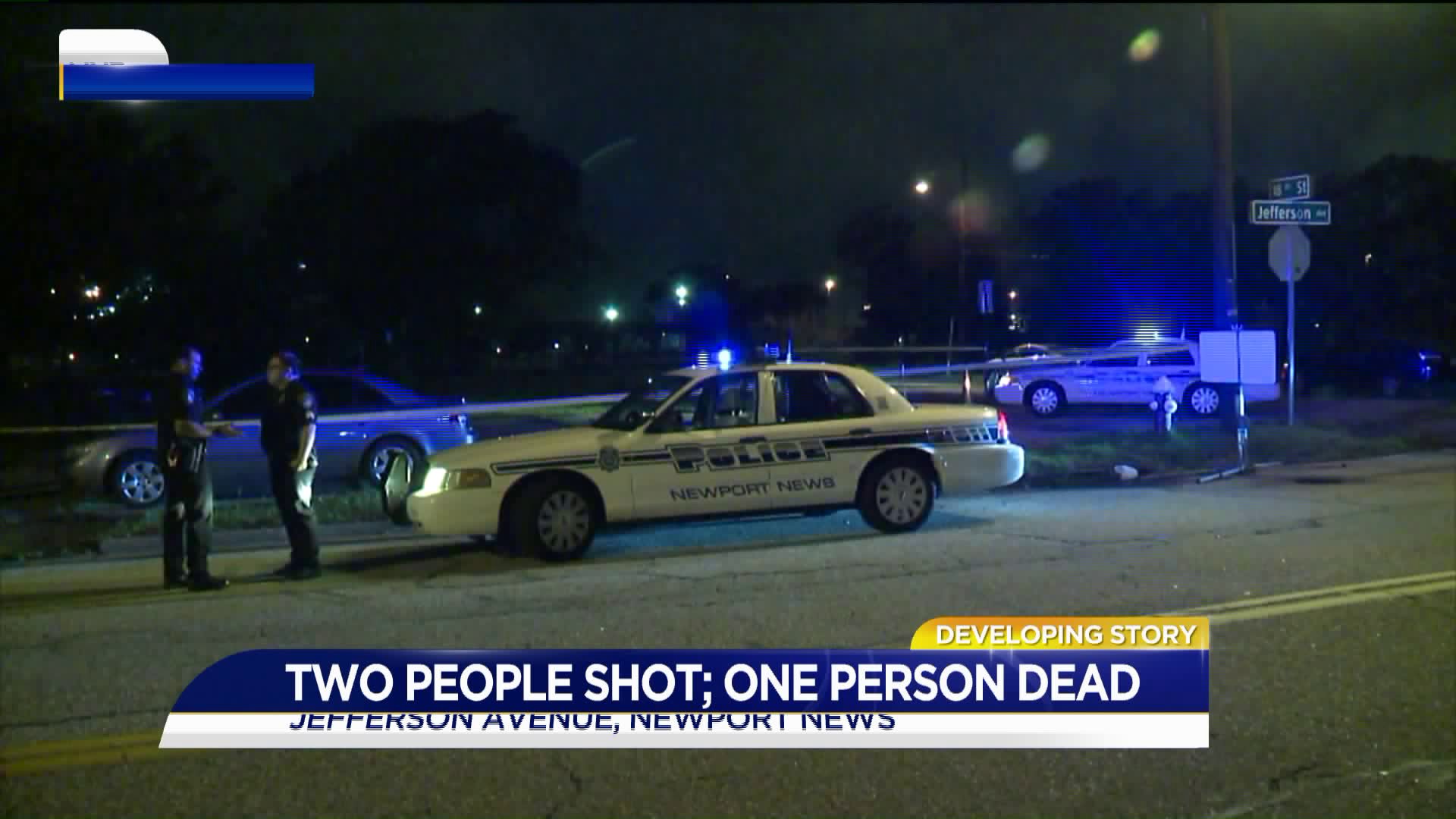 Two shot, one dead in overnight shooting in Newport News