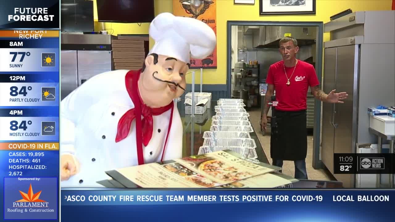 Lakeland pizzeria makes 400 meals for healthcare workers