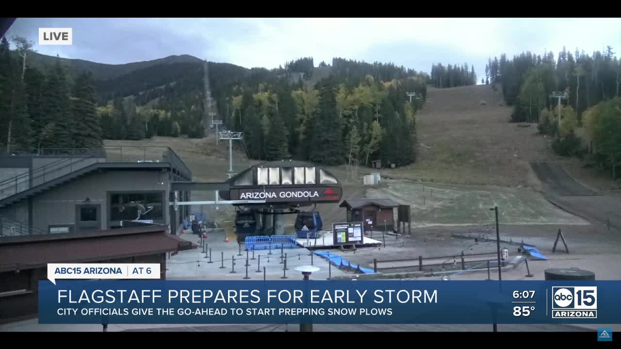 Flagstaff sees first snowfall of the season
