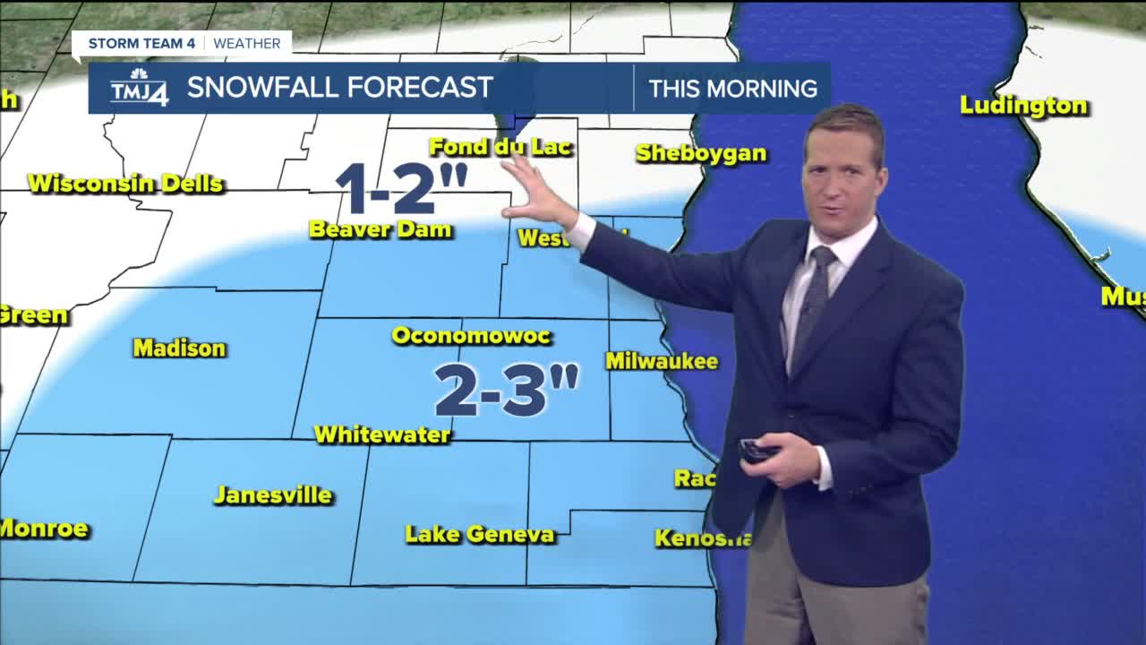 Southeast Wisconsin weather: Slick commute, 2-3 inches of snow overnight - Vimarsana News