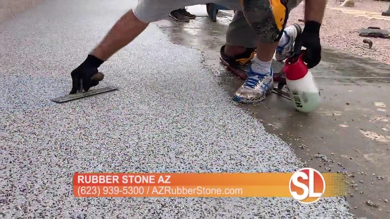 Covering ugly concrete