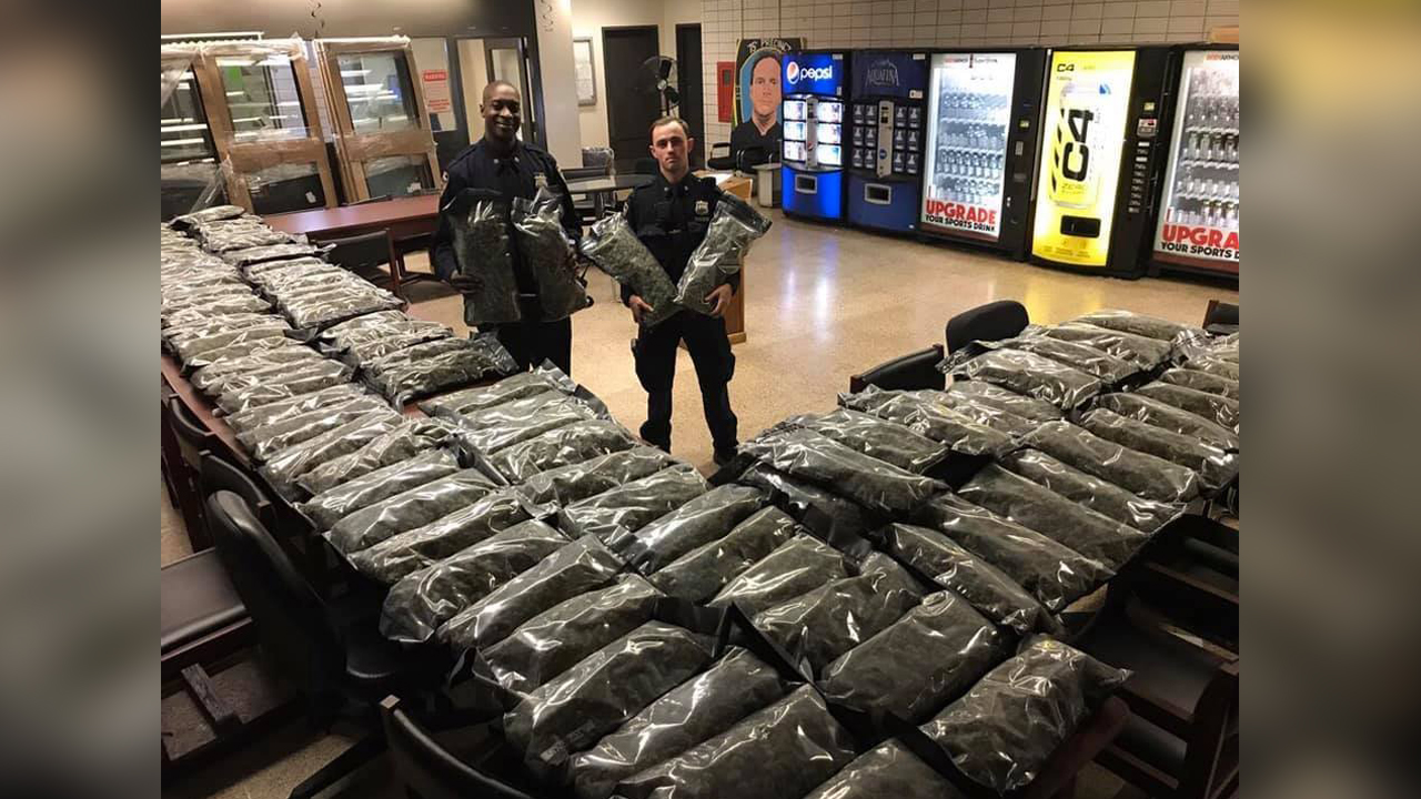 NYPD heralds seizure of 106 pounds of 'marijuana'