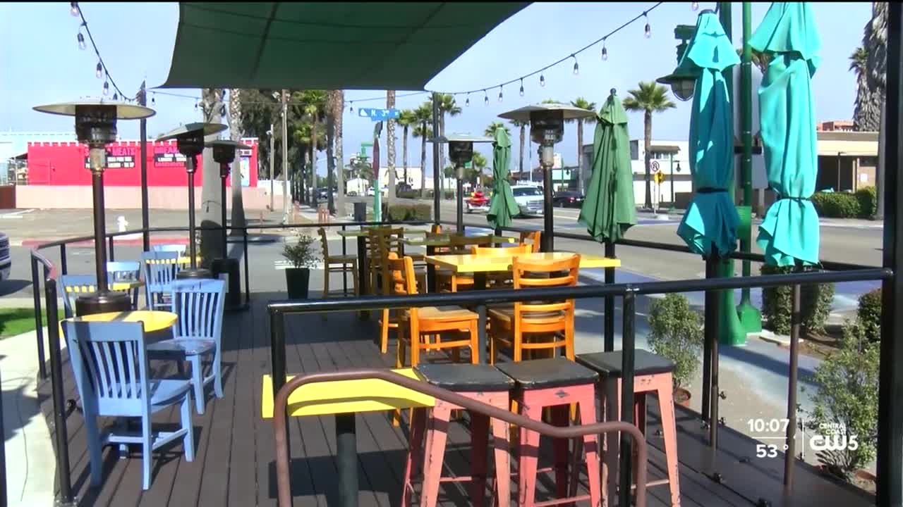 Grover Beach may make outdoor dining areas permanent