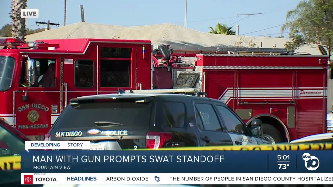 Shot fired during standoff prompts shelter-in-place alert in Mountain View