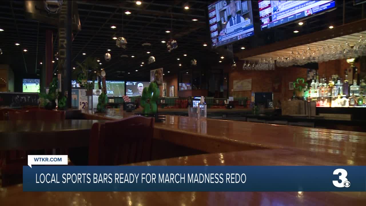 Local sports bar return of March Madness