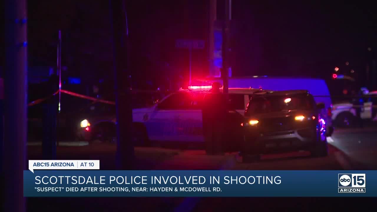 Scottsdale police shoot, kill armed individual near Hayden and McDowell