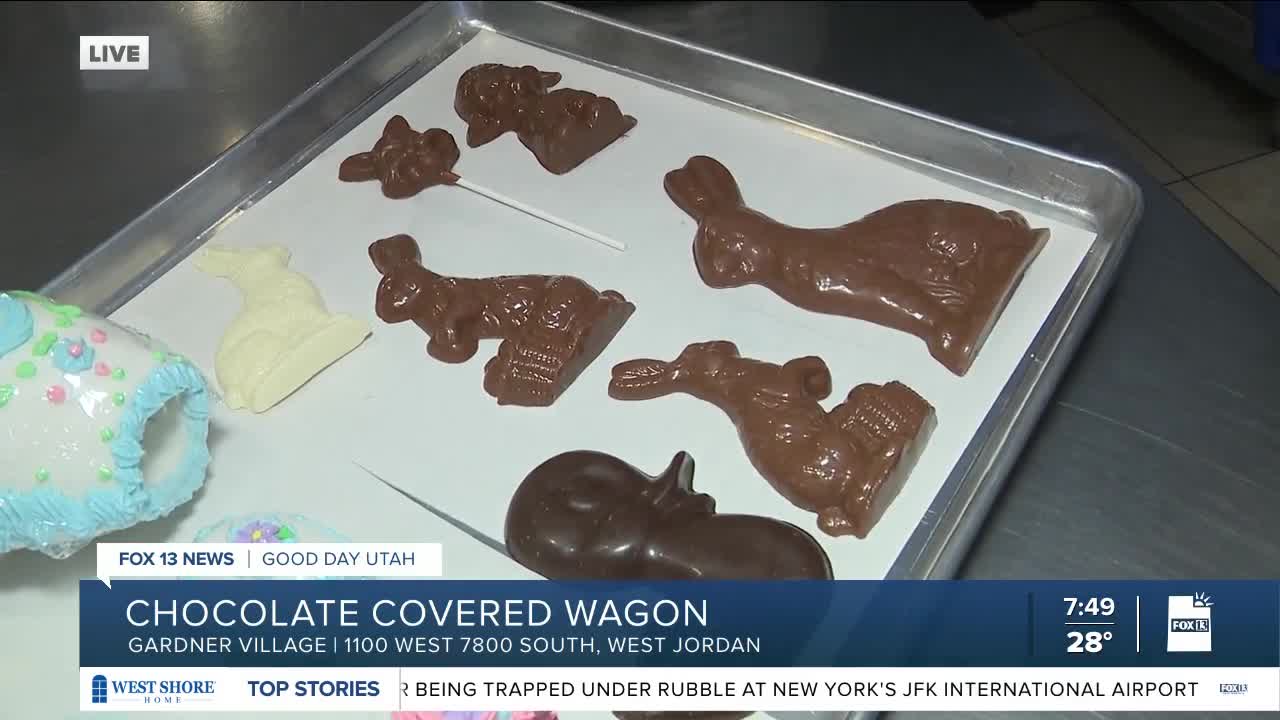 The Chocolate Covered Wagon at Gardner Village