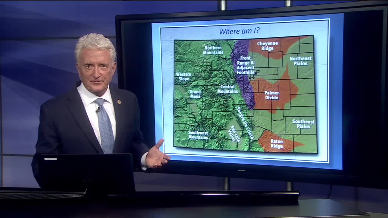 Colorado's topography and its impact on the weather, explained