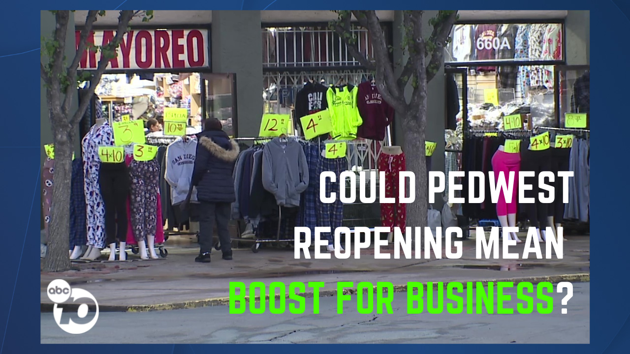 PedWest border crossing in San Ysidro set to reopen after nearly 3year