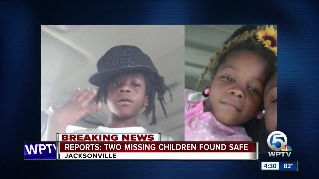 Missing Jacksonville children found safe