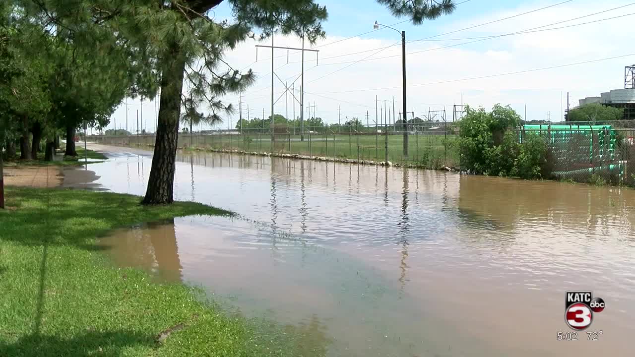 LCG's Public Works Director addresses flooding on Hebert Road in Lafayette