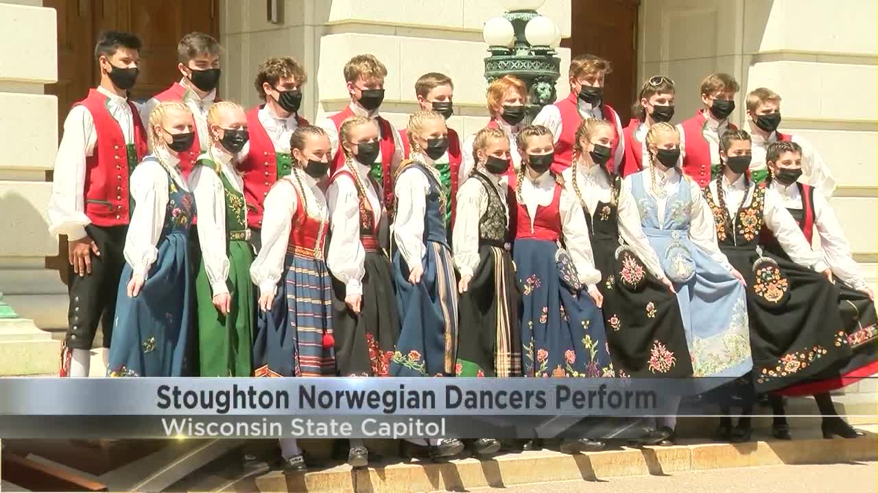 Stoughton Norwegian Dancers Kick Off Season At State Capitol