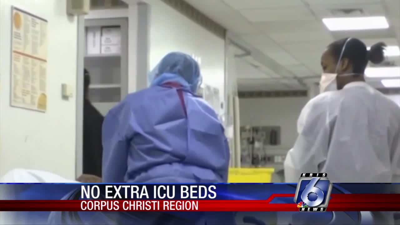 Corpus Christi region ICU beds full; COVID19 cases in young population