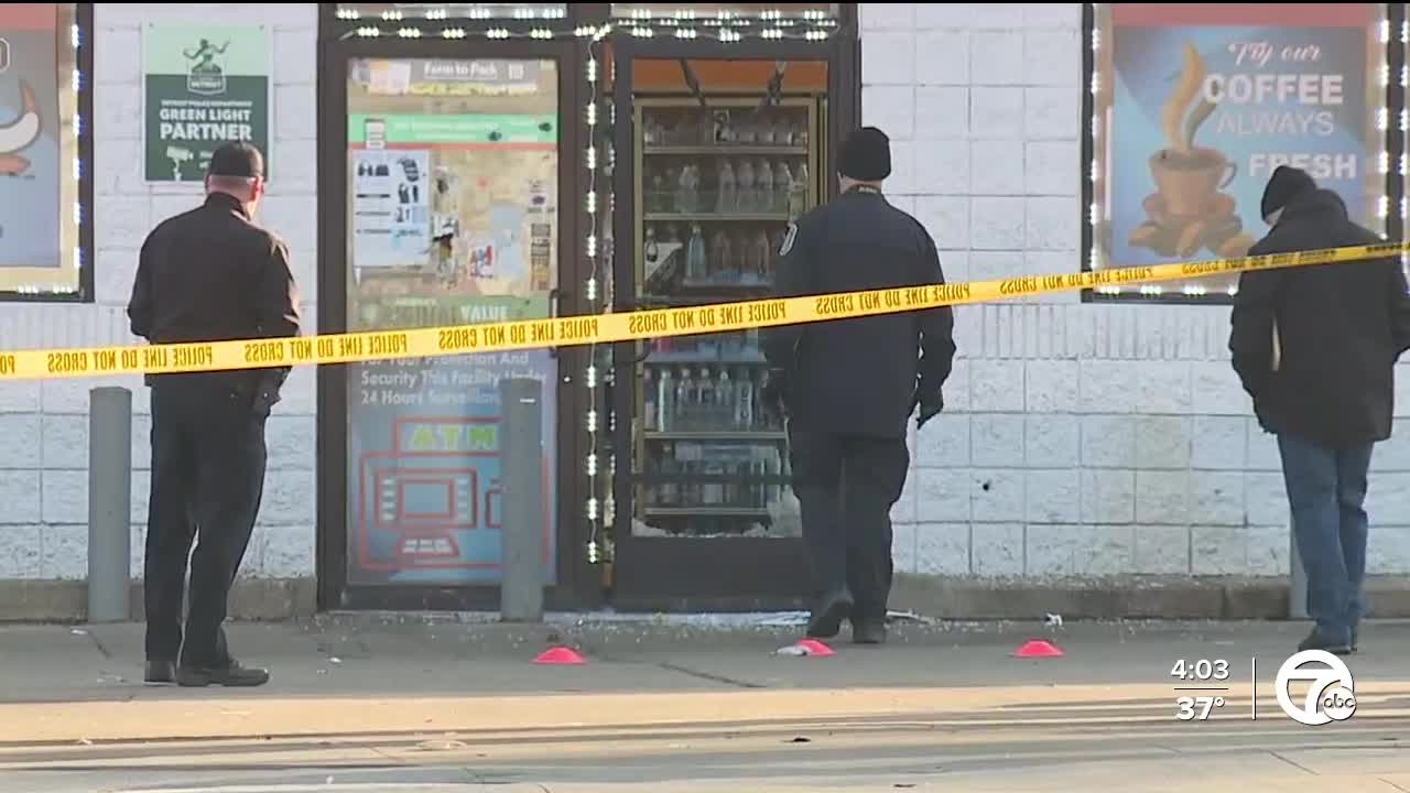 Officer shoots, injures 'heavily armed' man at Detroit gas station