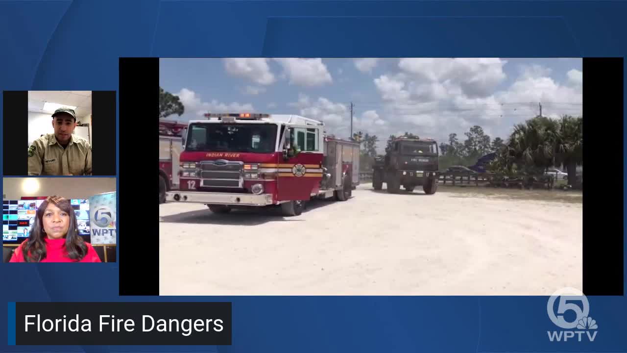 Crews battle 585-acre brushfire in Palm Beach Gardens