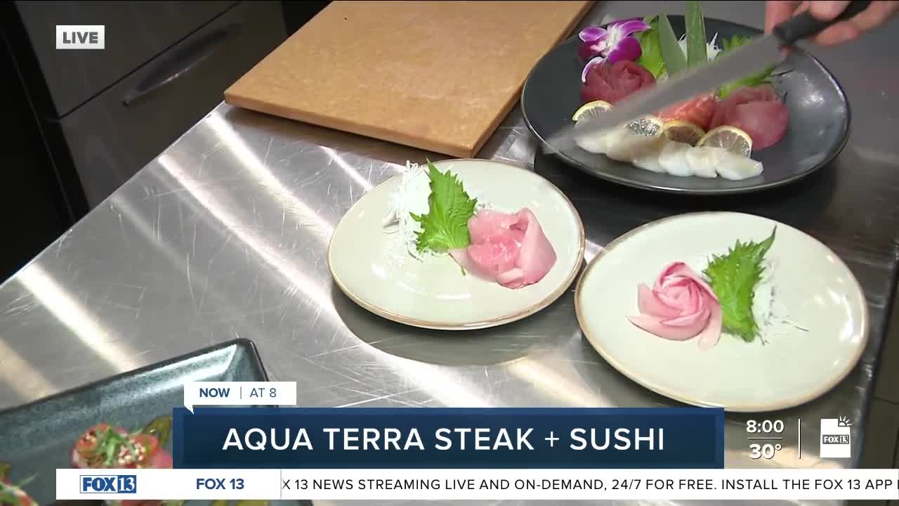 AQUA TERRA Steak + Sushi