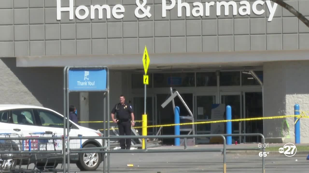 GSP One person dead after vehicle crashes into Walmart in Thomasville