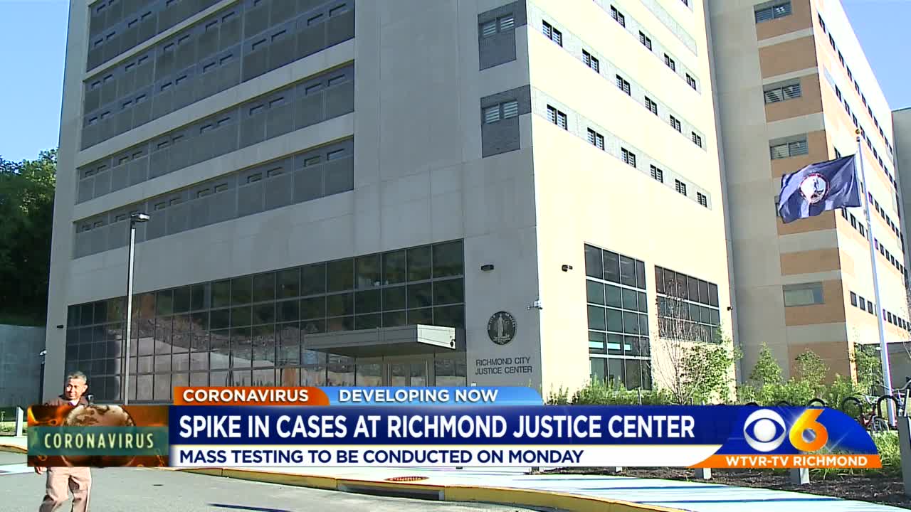 Richmond jail will conduct mass testing after COVID19 cases spike