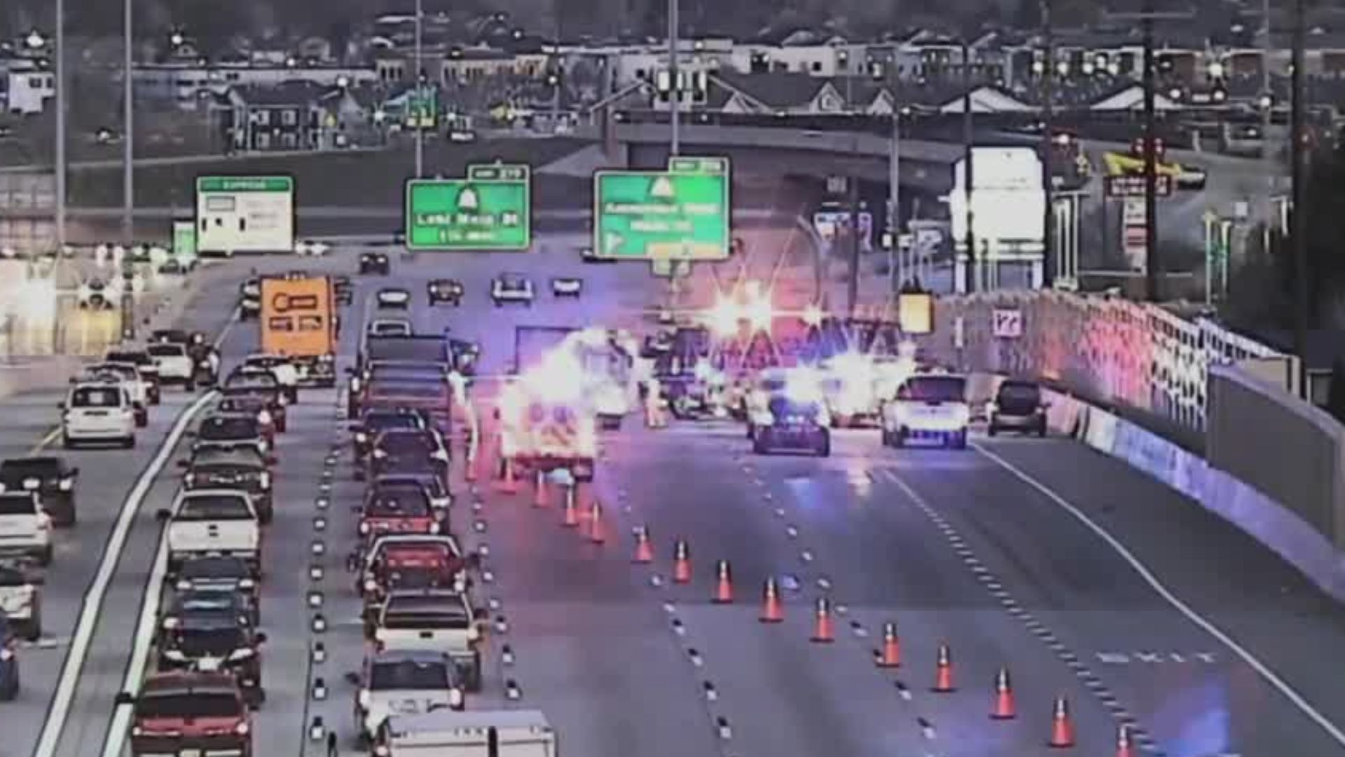 Person changing tire hit and killed on I-15, major backups expected - Vimarsana News