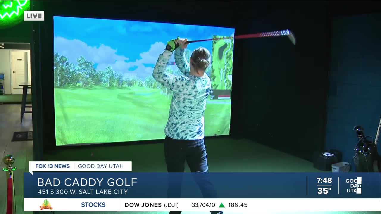 Bad Caddy Indoor Golf Simulator