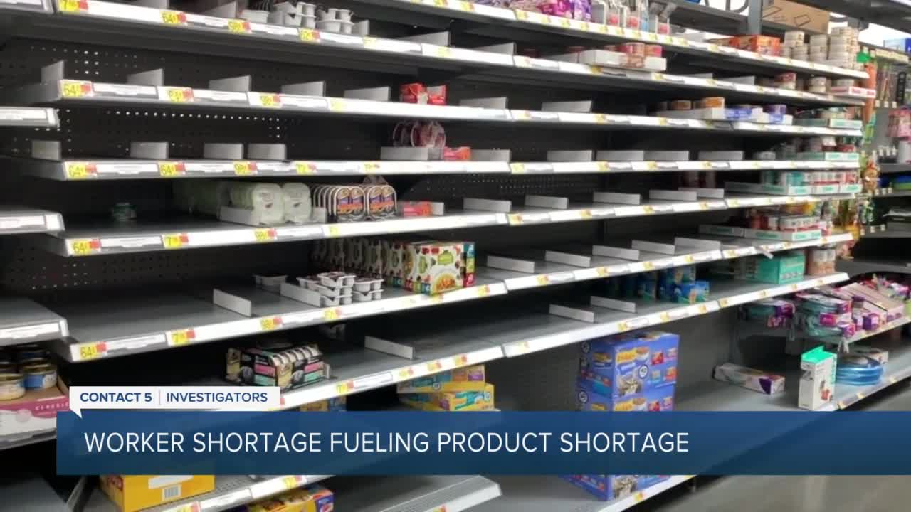 Labor shortage also adding to product shortage