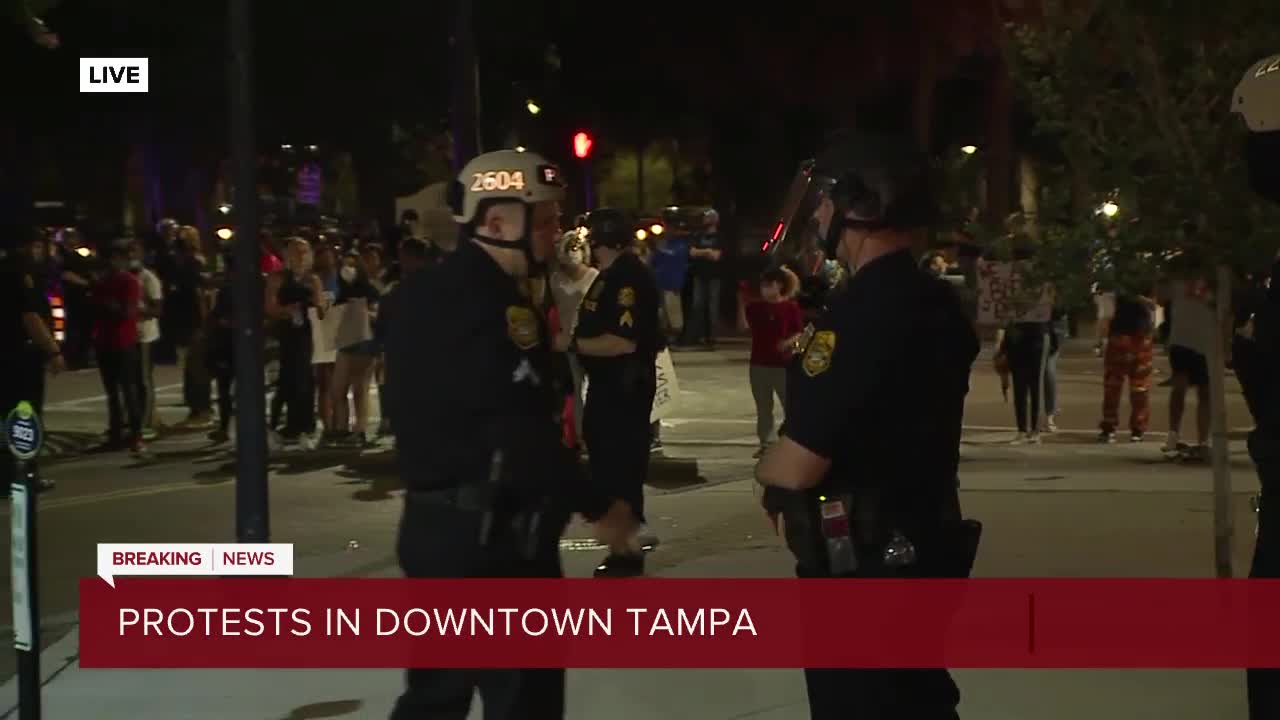 Protesters Take To Tampa Bay Area Streets In Wake Of George