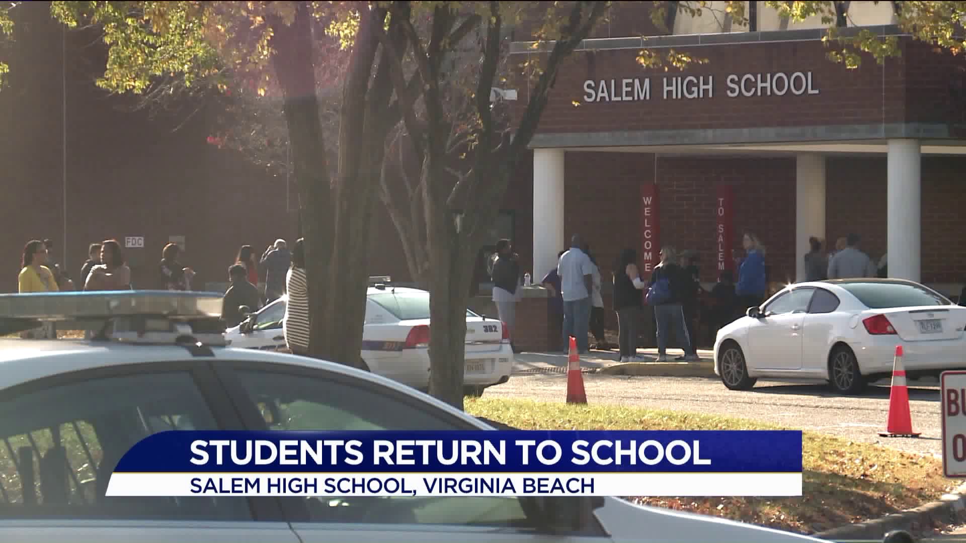 Death investigation underway at Salem High School; No foul play suspected