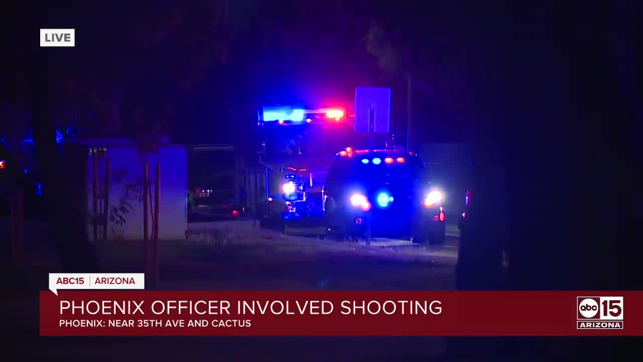Man in custody after police shooting, barricade situation in Phoenix ...