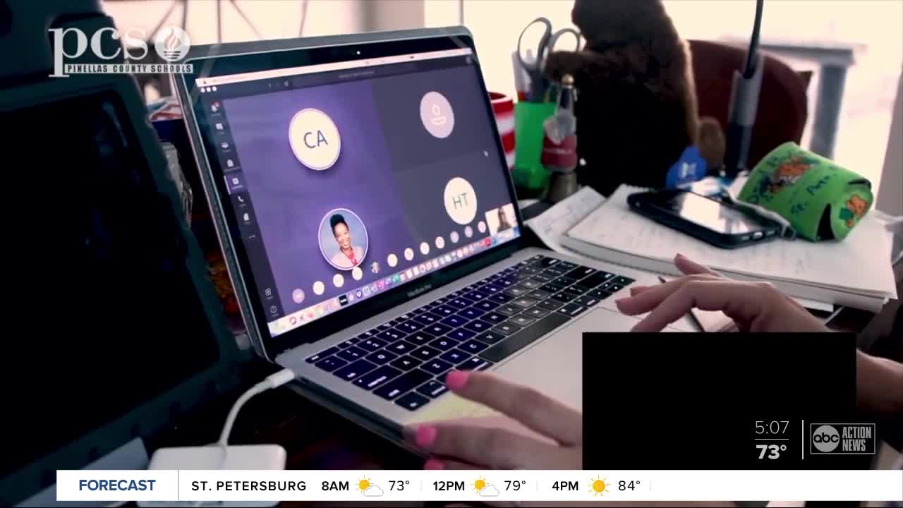 Florida students complete first day of eLearning curriculum