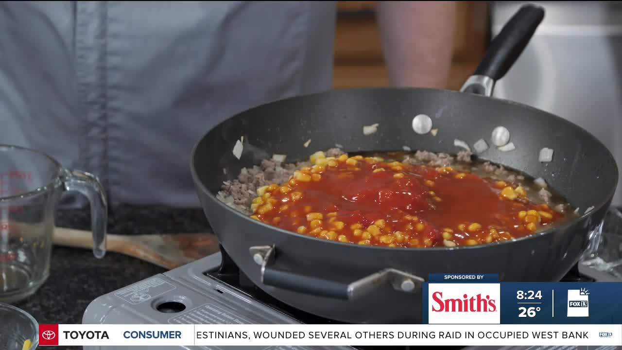 Beef Enchilada Rice Bowl