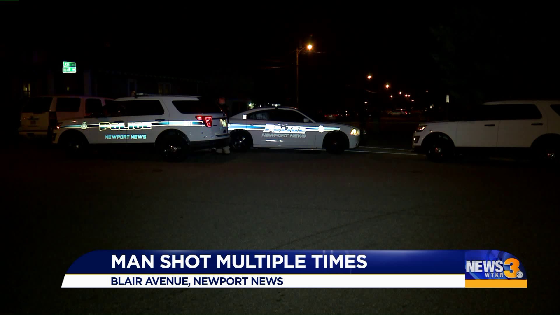 Man fighting for his life after being shot multiple times in Newport News